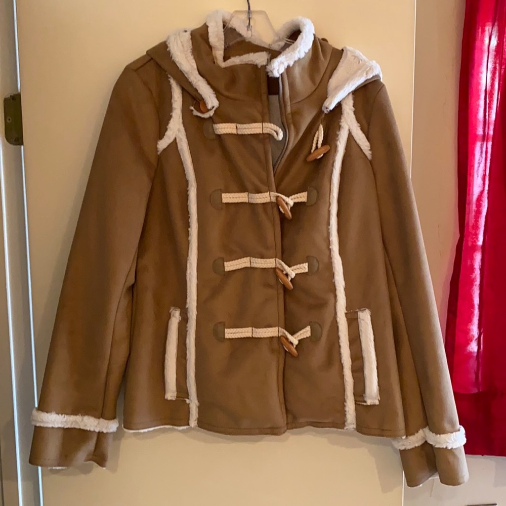 Anthropologie Rare Suede Coat